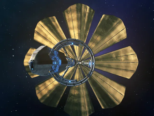 A light-sail starship